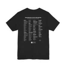 Load image into Gallery viewer, Philadelphia Youth Orchestra Celebrates America's 250th T‑Shirt — With Roster