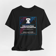 Load image into Gallery viewer, Philadelphia Youth Orchestra Celebrates America's 250th T‑Shirt — With Roster