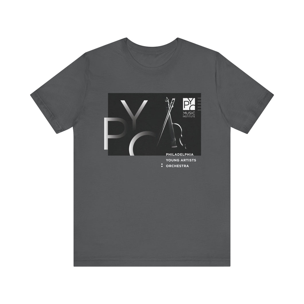 Philadelphia Young Artists Orchestra (PYAO) Unisex Jersey Short Sleeve Tee