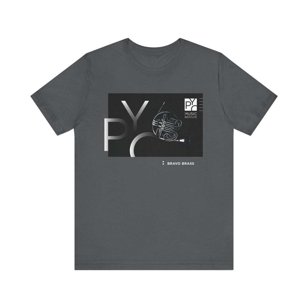 Bravo Brass Unisex Jersey Short Sleeve Tee