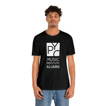 Load image into Gallery viewer, PYOMI Alumni (White Logo) Unisex Jersey Short Sleeve Tee
