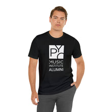 Load image into Gallery viewer, PYOMI Alumni (White Logo) Unisex Jersey Short Sleeve Tee
