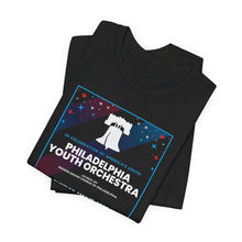 Load image into Gallery viewer, Philadelphia Youth Orchestra Celebrates America's 250th T‑Shirt — With Roster
