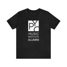 Load image into Gallery viewer, PYOMI Alumni (White Logo) Unisex Jersey Short Sleeve Tee
