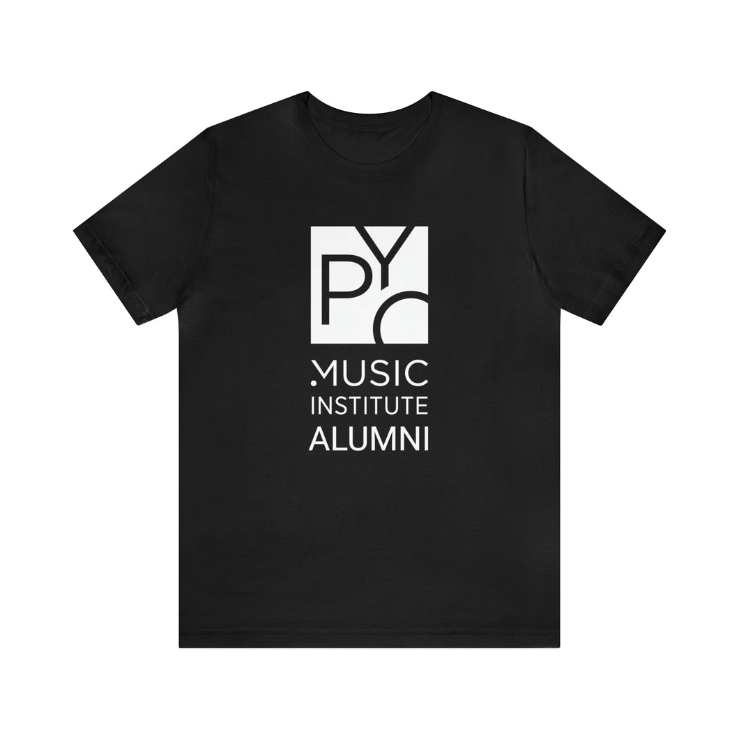 PYOMI Alumni (White Logo) Unisex Jersey Short Sleeve Tee